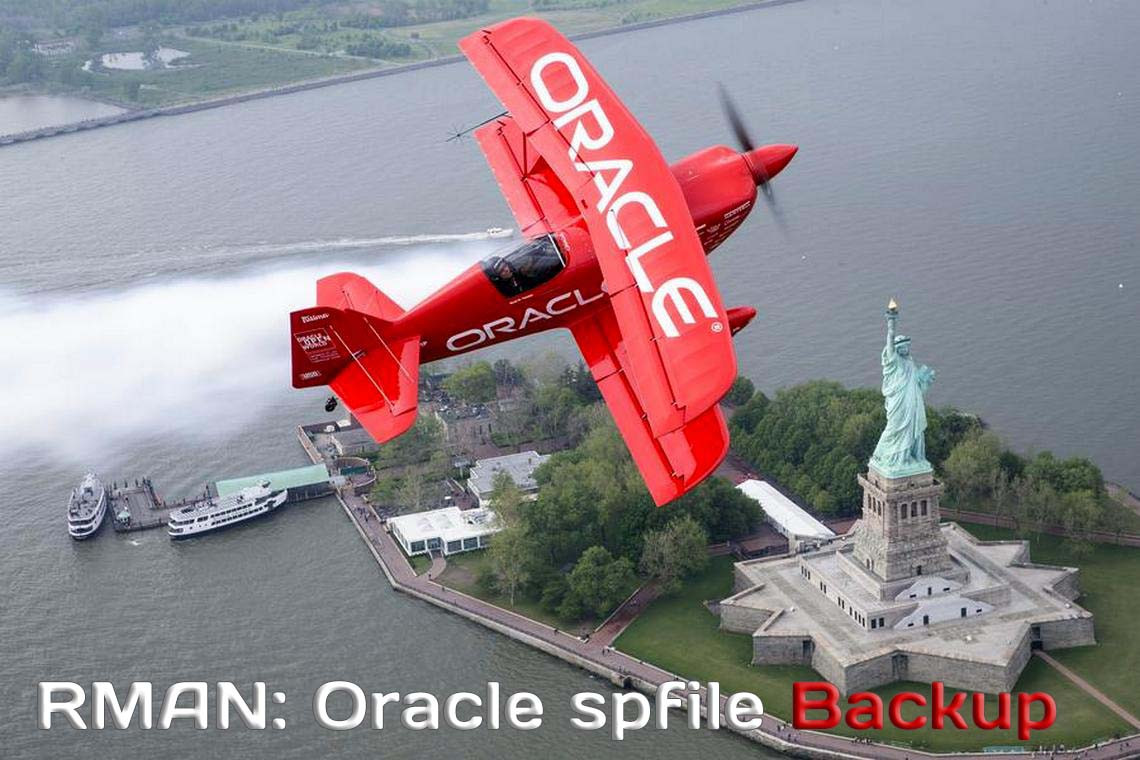 RMAN: Backing Up Oracle spfile