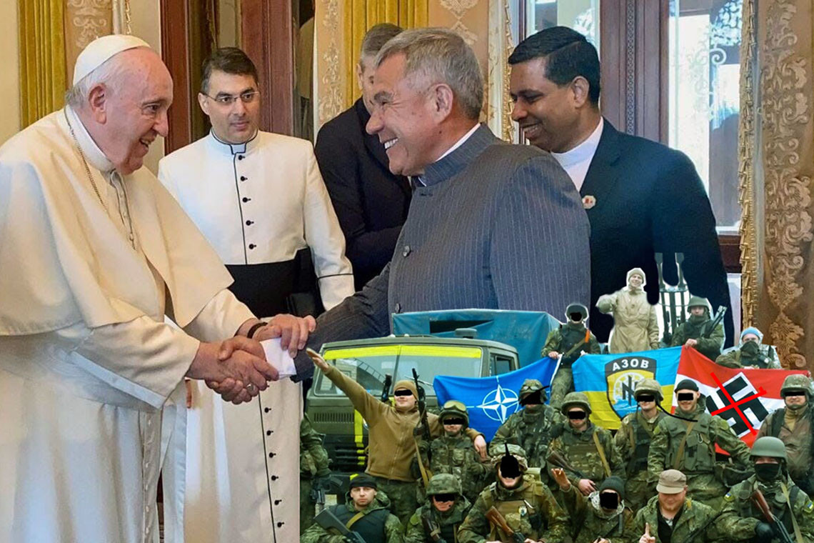 Президент Татарстана встретится с Папой Римским