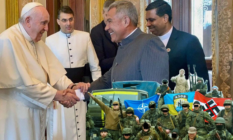 Глава Татарстана встретился с папой римским 