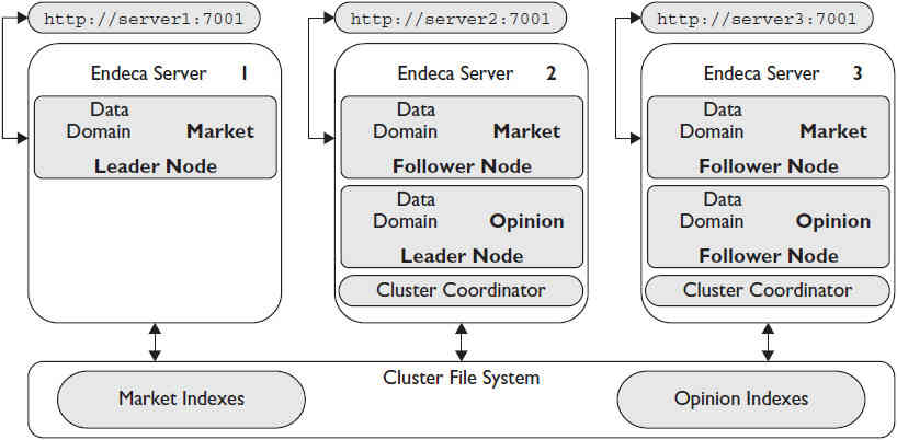 Endeca Server Cluster example